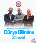 Bilgisayar Mühendisliği Bölümümüzden Dünya Bilimine 3 İmza