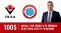 TÜBİTAK 1005 Projesi Desteklenmeye Hak Kazandı